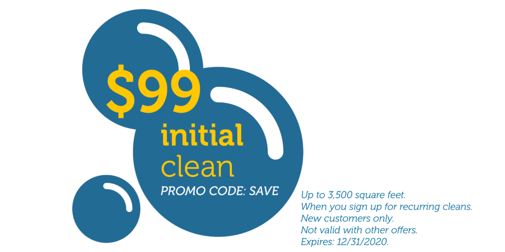House cleaning special for $99 initial house clean