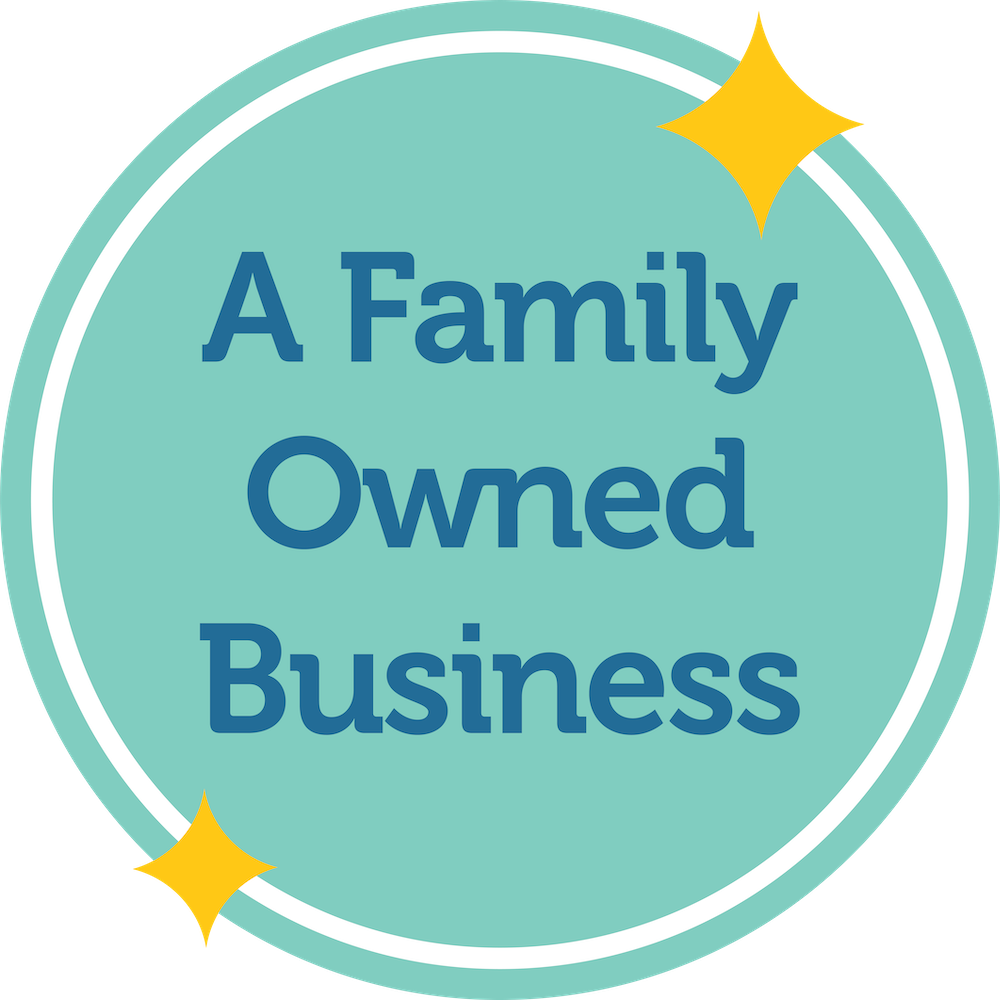Graphic of a family owned business