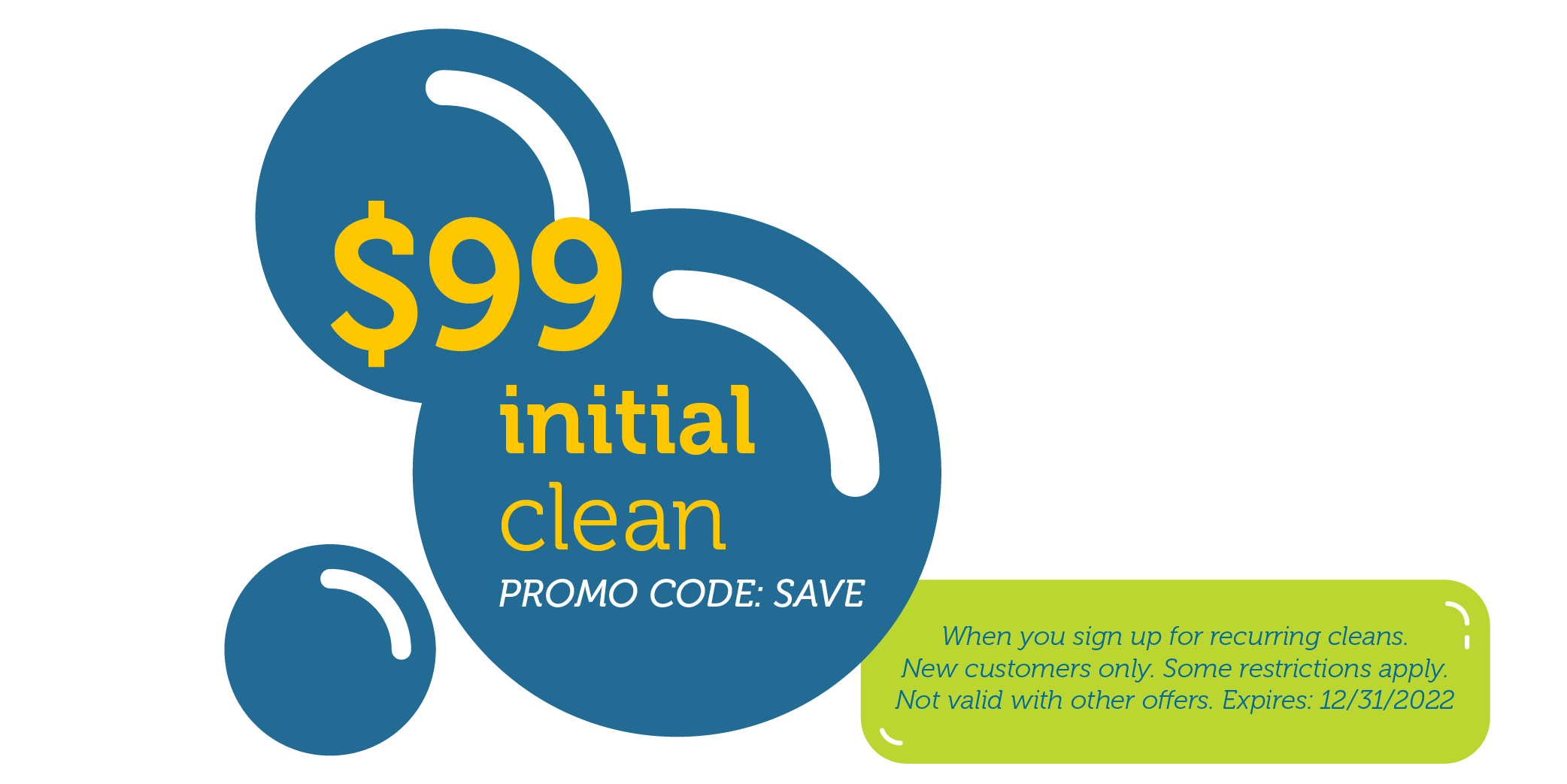 $99 Initial Clean Website Offer