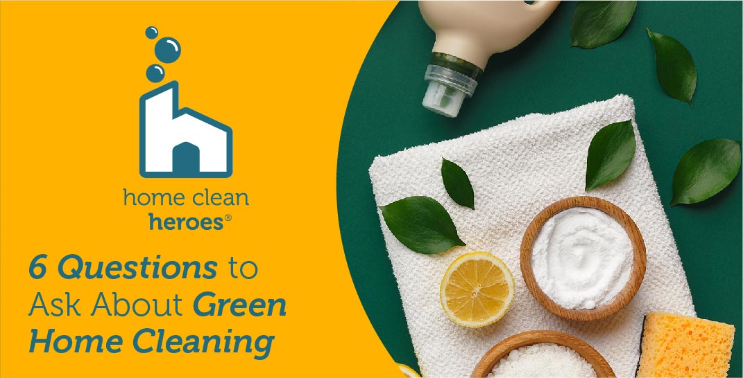 Green home cleaning products